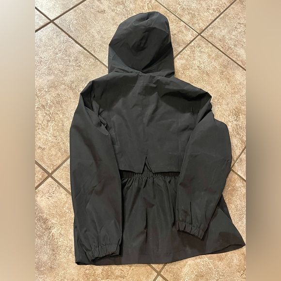 Women’s Black Weatherproof Hooded Jacket NWT - Picture 3 of 5